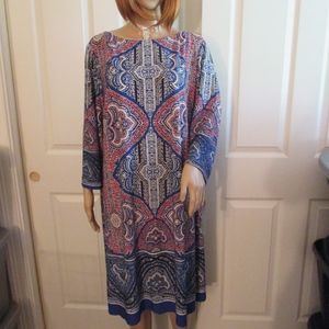 LONDON TIMES stretch dress - sz 20W - $80.00